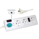 Germany Extension Strip with Energy-Saving Function