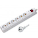 Germany Extension Strip with Surge Protection, 6way