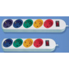Germany Power Outlet with Color, Germany Children's Extension Strip