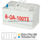 Germany Standard Automotive Battery (DIN100 12V 100Ah)