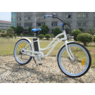 Girls Beach Cruiser Electric Bicycle 250W for Sale