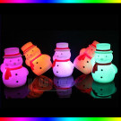 Glow Snow Man Christmas Gift Lamp Small Lighting Lamp