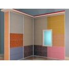 Green Environmental Fire Decorative Coating Plate for Office Building Exterior Wall Decoration