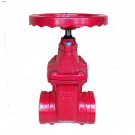 Grooved Dark Bar Gate Valve