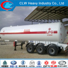 Heavy Duty Chinese 3 Axles LPG Trailer