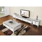 High Gloss Stainless Steel Coffee Table (CJ-193A)