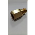 High-Quality Male Thread Brass Coupling with Reducing Formation