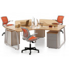 High Quality Office Workstation of Three (BS-D030)