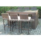 High Quality Outdoor Rattan Dining Table (PA-3180)