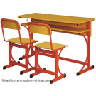 High Quality Practical School Table Student Desk and Chair (SF-20D)