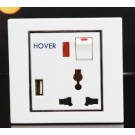 High Quality USB Wall Socket, Universal Wall Socket with USB