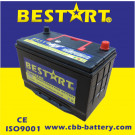 High Quality Vehicle Battery Accumulator 80ah 12V Car Battery Nx120-7-Mf