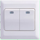 High Quality Wall Switches, Saudi Arabia Wall Switch 2gang2way