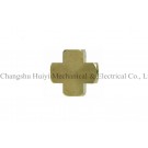 High-Quality and High-Precision Female Thread Cross with Brass