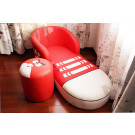 Home Decoration Christmas Leather Sofa Set with Shoes Type (AB238)
