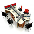 Hot Sale and High Quality Office Workstation, Office Furniture (HF-YZ028)