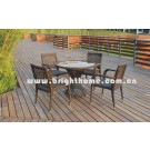 Hot Sales! Brighthome Restaurant Dining Chair and Table Set