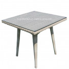 Hotel Outdoor Rattan Wicker Dining Table (D519)