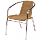 Indoor$Outdoor Aluminum Wicker Chair DC-06210