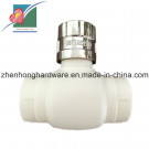 Iron Round Head Plastic Plumbing Parts Locking Valves