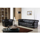 Italian European Modern Classical Hotel Office Leather Sofa