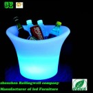 LED Ice Bucket, Customized Design Waterproof Flashing Rechargeable LED Ice Bucket with Logo for Bar