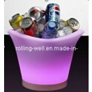 LED Ice Bucket, Rechargeable Wine Color Changing LED Ice Bucket