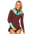 Ladies 2/1mm Long Sleeve Springsuit Wetsuit