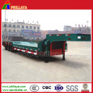 Leaf Spring Suspension Tri-Axle Lowboy Trailer