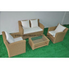Leisure Patio Sythetic Wicker Sofa Set