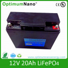 LiFePO4 12V 20ah for UPS, Solar Panel, Solar Lights