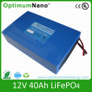LiFePO4 Battery 12V 40Ah for UPS