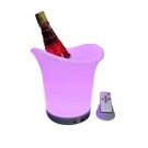 Lighted LED Ice Bucket/Color Changing Light up Ice Bucket/Plastic Rechargeable LED Ice Bucket