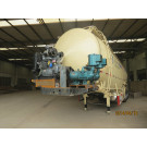 Lime Powder and Coal Ash Transport Tank Semi Trailer