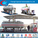 Loading Capacity 5t Volume 10cbm 10000liters LPG Skid Filling Station LPG Tank Skid Station