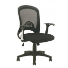 Low Back Executive Visitor Luxus Meeting Chair Office Mesh Chair (Fs-803b)