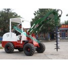 Low Price CE Mini Wheel Loader (HQ910C) with Auger