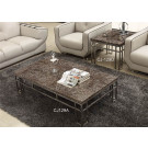 Marble Top Coffee Table Living Room Furniture