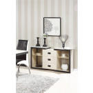Meal Side Cabinet High Gloss Furniture (CG-118)