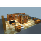 Men Garment Shopfitting, Men Clothes Shop Decoration, Store Display
