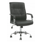 Middle Back PU Leather Manager Swivel Executive Office Chair (Fs-8735b)