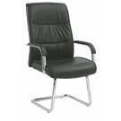 Middle Back PU Leather Office Visitor Model Fs-8735c