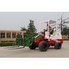 Mini Wheel Loader (HQ910C) with Hydraulic Pallet Fork
