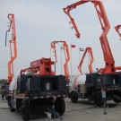 Mixed Boom Pump Concrete Machine Mixer