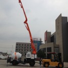 Mixing Boom Pump in One Concrete Machine
