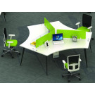 Model Style Premium Staff Partition Workstations Office Desk (PS-15-MF01-2-3)