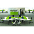 Model Style Premium Staff Partition Workstations Office Desk (PS-15-MF01-4)