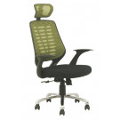 Modern Ergonomic High Back Director Mesh Chair with Headrest Fs-802