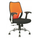 Modern Ergonomic Middleback Director Mesh Chair Fs-800b