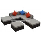 Modern Garden Furniture Rattan Sofa Set (PAS-1206)